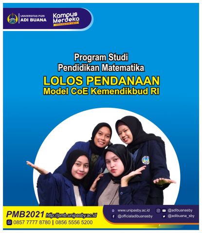 Program Studi Pendidikan Matematika Lolos Pendanaan Model CoE Kemdikbud ...